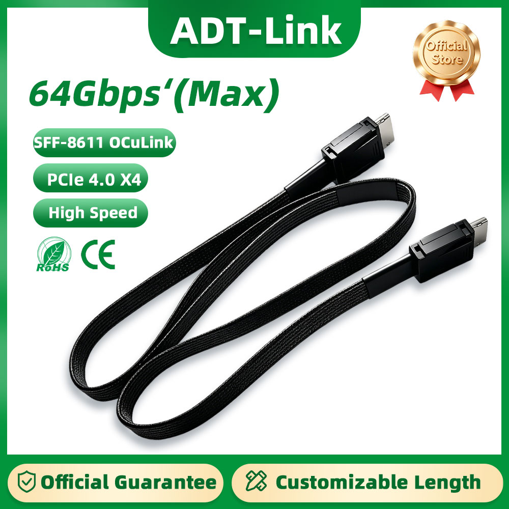 ADT-Link 64Gb Stecker-zu-Steck – External Gpu Dock Pcie 4.0 Oculink Bewertung und Preis