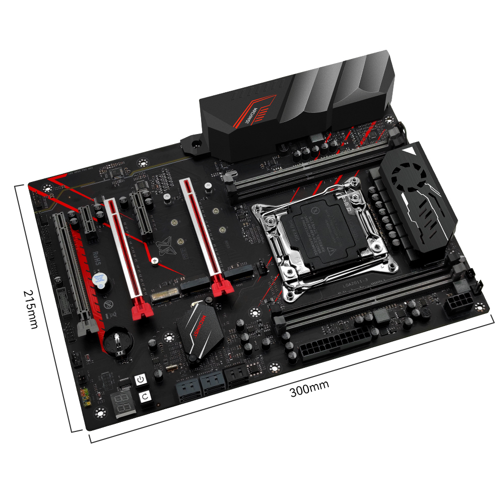 MACHINIST X99 Motherboard-Komb – X99 Dual Cpu Motherboard Combo Bewertung und Preis
