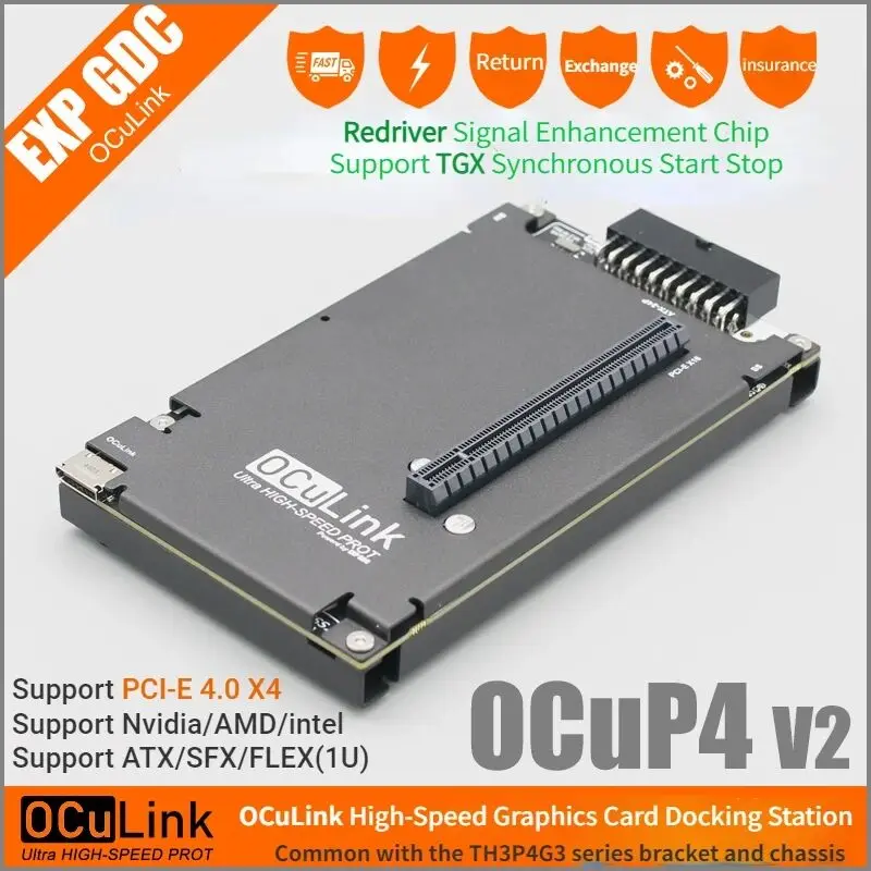 OCuP4V2 OCuLink GPU Dock mit R – External Gpu Dock Pcie 4.0 Oculink Bewertung und Preis