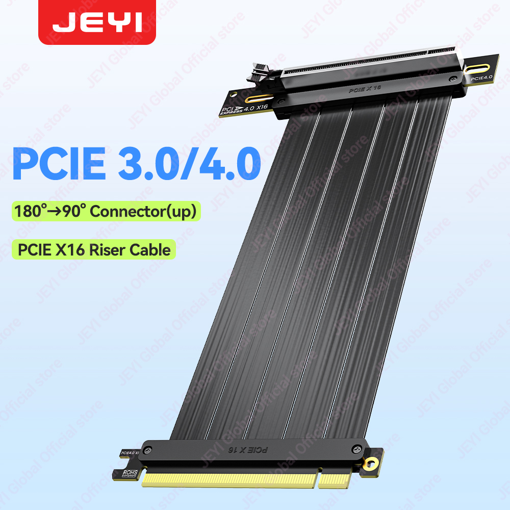 JEYI PCIe 4.0 Riser-Kabel 90 G – Pcie 4.0 X16 Riser Cable 90 Degree Bewertung und Preis