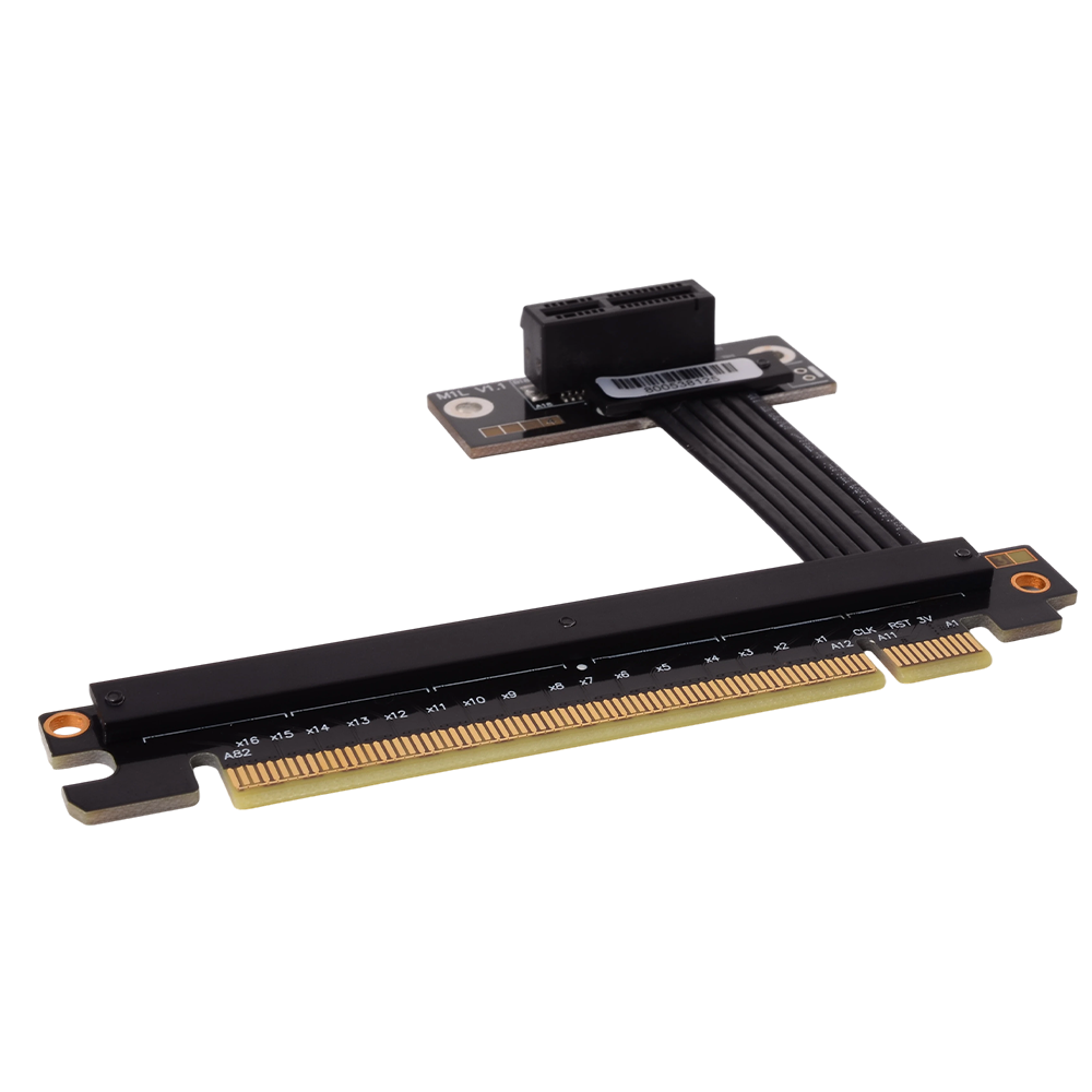 PCIe 4.0 X16 auf X1 X4 X8 Verl – Pcie 4.0 X16 Riser Cable 90 Degree Bewertung und Preis