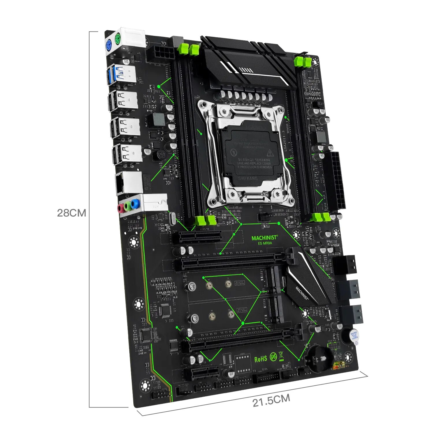 MACHINIST E5 MR9A V1.0 X99 Mot – X99 Dual Cpu Motherboard Combo Bewertung und Preis