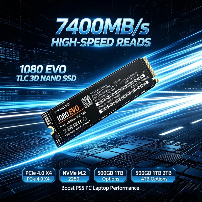 1080 EVO M.2 2280 NVMe PCIe 4. – M.2 Nvme 4Tb Pcie 4.0 Ssd Bewertung und Preis