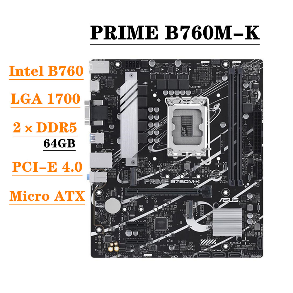 ASUS PRIME B760M-K Motherboard – Lga 1700 Ddr5 Itx Motherboard Bewertung und Preis