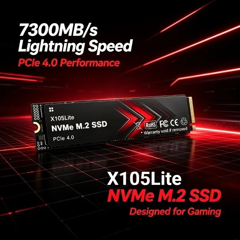 X105Lite M.2 NVMe SSD PCIe 4.0 – M.2 Nvme 4Tb Pcie 4.0 Ssd Bewertung und Preis
