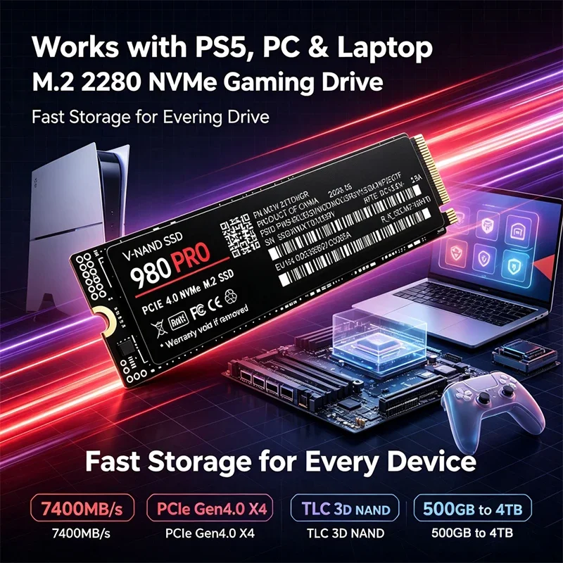 Gaming M.2 NVMe SSD 980 PRO PC – M.2 Nvme 4Tb Pcie 4.0 Ssd Bewertung und Preis